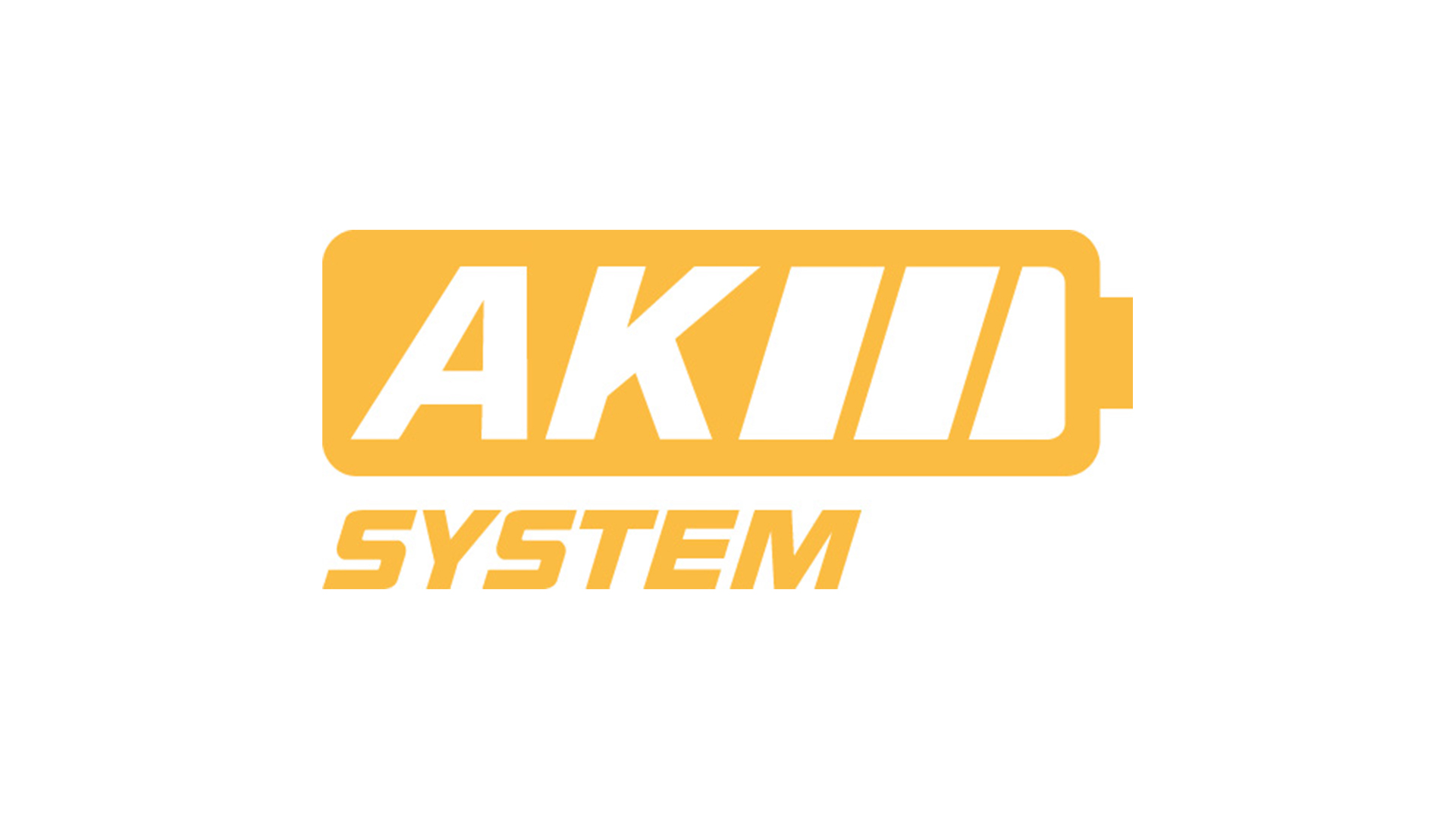 Oransje batteriikon for STIHL AK-system
